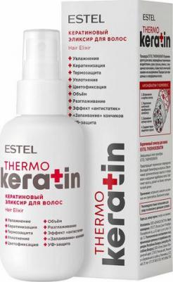 Эликсир для ухода за волосами THERMOKERATIN кератиновый 100 мл – фото 2