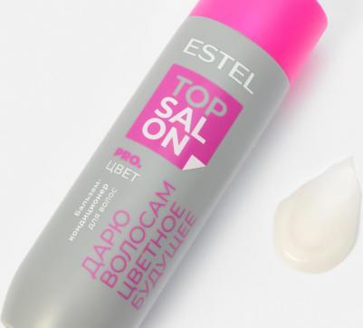 ETS/C/B200 Бальзам-кондиционер для волос TOP SALON PRO.ЦВЕТ, 200 мл – фото 4