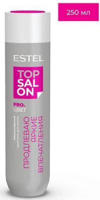 ETS/C/S250 Мицеллярный шампунь для волос TOP SALON PRO.ЦВЕТ, 250 мл – фото 7