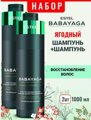 Шампунь для восстановления волос Babayaga 1000 мл 2 шт – фото 1