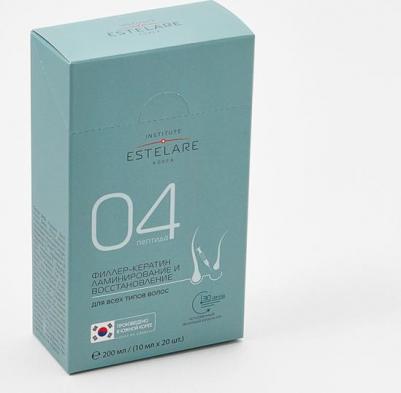 Маска для волос Пептидный филлер-кератин для ламинирования и восстановления всех типов волос 200.0 – фото 1