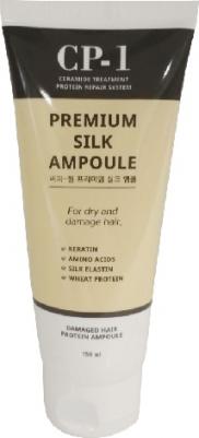 Несмываемая сыворотка для волос с протеинами шелка CP-1 Premium Silk Ampoule, 150 мл – фото 9