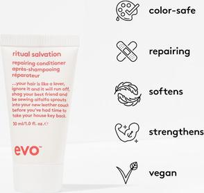 Кондиционер для окрашенных волос ritual salvation repairing мини-формат 30 мл – фото 1