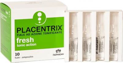 Несмываемый уход Лосьон тонизирующий против выпадения волос в ампулах PLACENTRIX FRESH 10 – фото 1