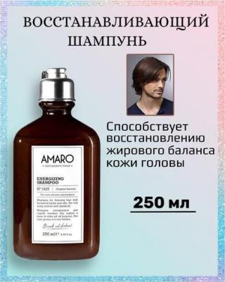 Шампунь AMARO для восстановления волос энергетический 250 мл – фото 1