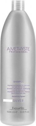 Шампунь для светлых и седых волос / Amethyste silver shampoo 1000 мл – фото 2