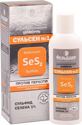 Шампунь Сульсен №1 дерматологический против перхоти 180 мл – фото 9
