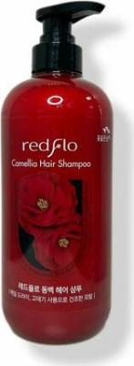 Cosmocos шампунь увлажняющий для окрашенных и сухих волос с камелией REDFLO CAMELLIA, Корея 700 мл – фото 2