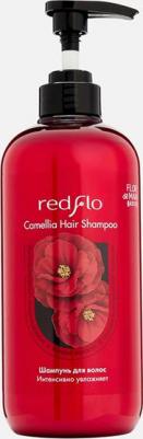 Cosmocos шампунь увлажняющий для окрашенных и сухих волос с камелией REDFLO CAMELLIA, Корея 700 мл