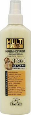 Крем для ухода за волосами Крем-спрей для волос для всех типов Multe repair – фото 2