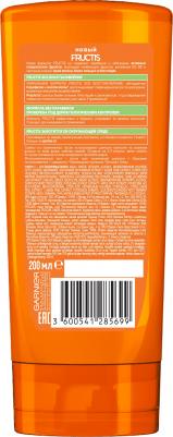 Fructis Бальзам для волос "Фруктис, SOS Восстановление", укрепляющий, для секущихся и очень поврежденных волос, 200 мл, с Керафилом и Маслом Амлы – фото 20