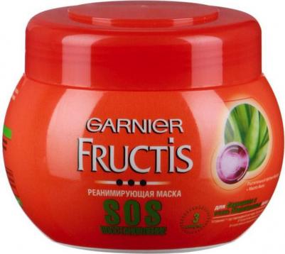 Fructis Маска для волос "Фруктис, SOS Восстановление", реанимирующая, для секущихся и поврежденных волос, 300 мл, с Керафилом и Маслом Амлы – фото 8