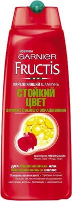 Fructis Шампунь для волос "Фруктис, Годжи Стойкий цвет", укрепляющий, для окрашенных или мелированных волос, 400 мл, с ягодами Годжи – фото 3
