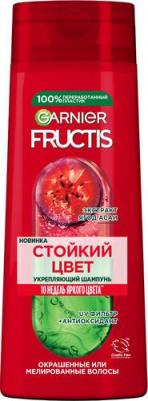 Fructis Шампунь для волос "Фруктис, Годжи Стойкий цвет", укрепляющий, для окрашенных или мелированных волос, 400 мл, с ягодами Годжи – фото 7