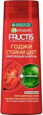 Fructis Шампунь для волос "Фруктис, Годжи Стойкий цвет", укрепляющий, для окрашенных или мелированных волос, 400 мл, с ягодами Годжи – фото 13