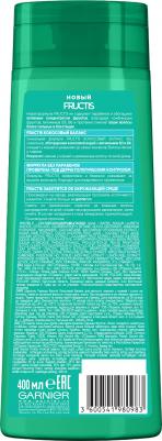Fructis Шампунь для волос "Фруктис, Кокосовый Баланс", укрепляющий, для волос жирных у корней и сухих на кончиках, 400 мл, с кокосовой водой – фото 7