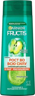 Fructis Шампунь для волос "Фруктис, Рост во всю Силу", укрепляющий, для ослабленных волос, склонных к выпадению, 250 мл, с Укрепляющим Керамидом и – фото 6