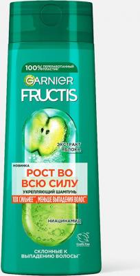 Fructis Шампунь для волос "Фруктис, Рост во всю Силу", укрепляющий, для ослабленных волос, склонных к выпадению, 400 мл, с Укрепляющим Керамидом и – фото 12