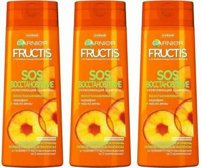 Шампунь Sos Восстановление, 400 мл, 3 шт