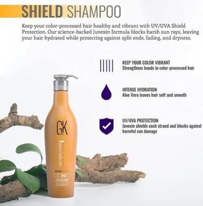 Шампунь Juvexin Shield Shampoo, для защиты цвета волос, 650 мл – фото 6