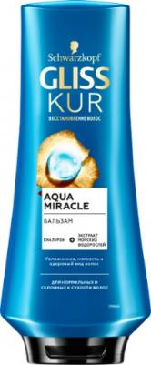 Бальзам для волос Aqua Miracle для нормальных и склонных к сухости Увлажнение и мягкость