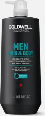 Dualsenses For Men Hair&Body Shampoo - Шампунь для мужчин для волос и тела 1000мл – фото 1