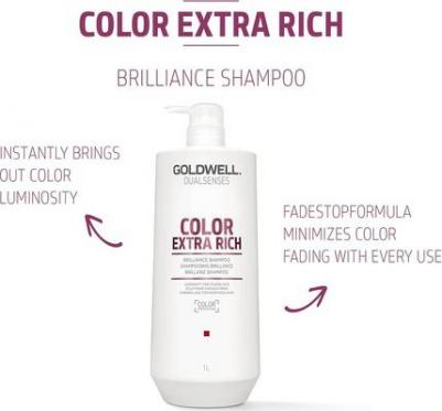 Интенсивный шампунь Dualsenses Color Extra Rich Fade Stop Shampoo, 1000 мл – фото 1