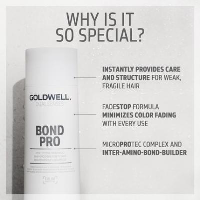 Шампунь укрепляющий для ломких волос - Dualsenses Bond Pro Fortifying Shampoo 250 ml – фото 2