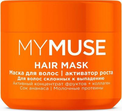 MYMUSE HAIR MASK Маска для волос с Соком ананаса. 300ml – фото 1