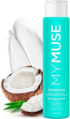 Шампунь MyMuse Беcсульфатный для жирных и смешанных волос 1000мл – фото 2