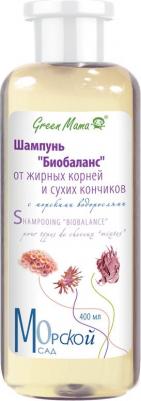 Шампунь "Биобаланс" от жирных корней и сухих кончиков, с морскими водорослями, 400 мл – фото 8