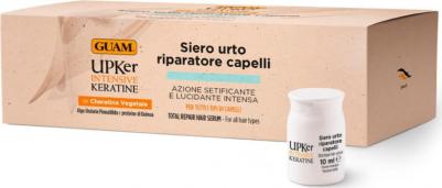 Восстанавливающая сыворотка для волос Upker Intensive Keratine Total Repair, 80мл – фото 8