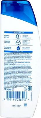 Шампунь и бальзам-ополаскиватель "Ментол", против перхоти 2в1, 200 мл – фото 13