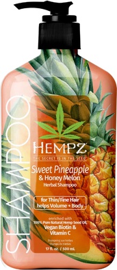 Шампунь Hair Care Sweet Pineapple&Honey Melon Herbal Volumising Shampoo 500 мл – фото 4