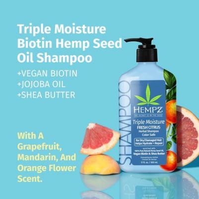 Шампунь Hair Care Triple Moisture Daily Herbal Replenishing Shampoo 500 мл – фото 4