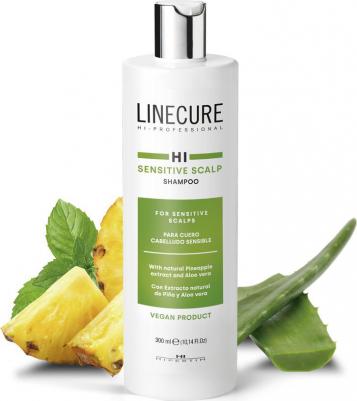 Шампунь для чувствительной кожи головы Linecure Vegan Sensetive Scalp, 300 мл – фото 3