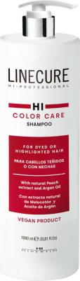 Шампунь для сохранения цвета окрашенных волос Linecure Vegan Color Care, 1000 мл – фото 4