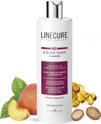 Шампунь для сохранения цвета окрашенных волос Linecure Vegan Color Care, 300 мл – фото 1