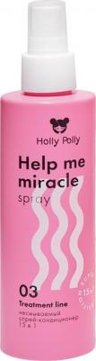 Спрей для волос Несмываемый спрей-кондиционер 15в1 Help Me Miracle Spray – фото 3