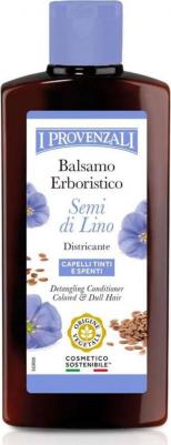 Бальзам для волос Растительный бальзам-кондиционер Семена Льна для окрашенных и тусклых волос 200.0