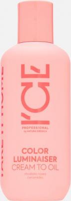 Масло для волос Крем-масло для окрашенных волос ламинирующее Color Luminaiser