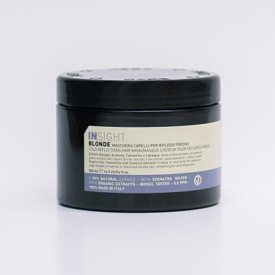 Маска для защиты цвета/Blonde COLD REFLECTIONS HAIR MASK, 500 мл – фото 4