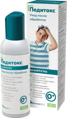 Педитокс шампунь д волос уход п обработки 150мл