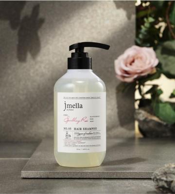 IN FRANCE SPARKLING ROSE HAIR SHAMPOO Шампунь для волос "Чёрная смородина, роза, мускус" – фото 6