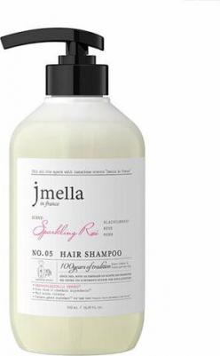 IN FRANCE SPARKLING ROSE HAIR SHAMPOO Шампунь для волос "Чёрная смородина, роза, мускус" – фото 8