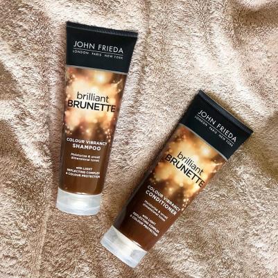 Увлажняющий кондиционер для защиты цвета темных волос Brilliant Brunette COLOUR PROTECTING 250 мл – фото 11