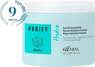 Интенсивная увлажняющая питательная маска для волос Purify Deep Nourish Mask, 500 мл – фото 7