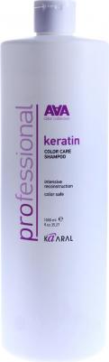 Кератиновый шампунь для окрашенных и химически обработанных волос AAA Keratin Color Care Shampoo, 1000 мл – фото 6