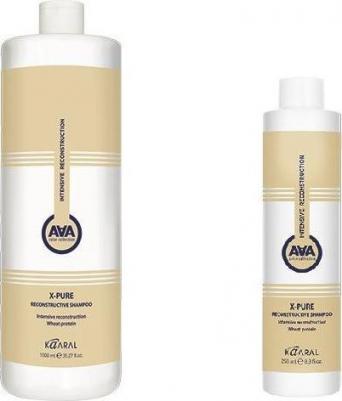 Шампунь для волос Восстанавливающий шампунь для поврежденных волос с пшеничными протеинами X-Pure – фото 1