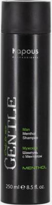 Мужской шампунь с ментолом для всех типов волос, 250 мл (Gentleman) – фото 1